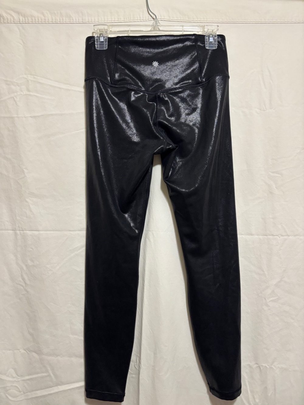 Athleta Elation Shine Leggings in Shimmering Black Medium - Picture 4 of 4